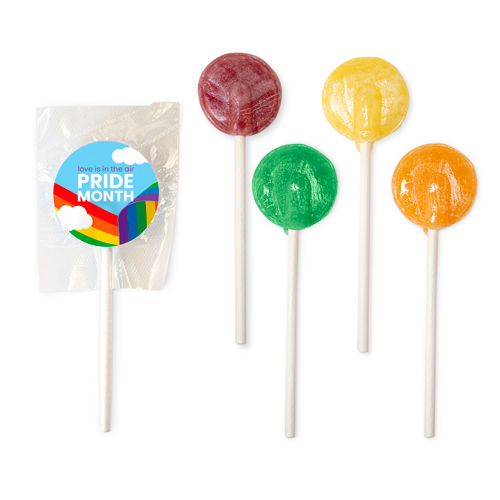 Promotional Label - Flat lollipop